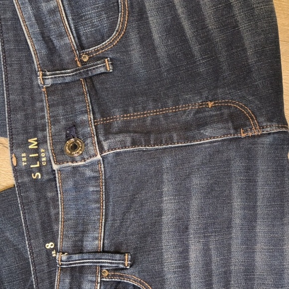 sac326 👖 Mid-Rise Skinny Stretch Slim Crop w/27.5" Inseam WHBM - Picture 3 of 6